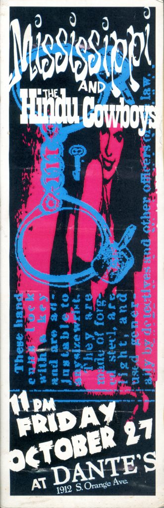 Dante's Concert Poster