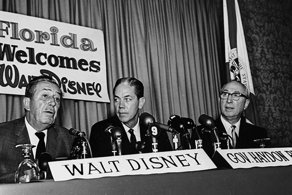 Disney Downtown: Walt visits Orlando