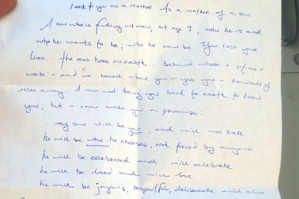 Pulse hand-written letter