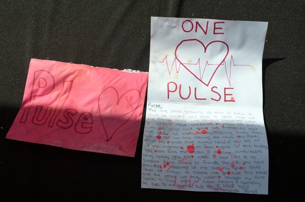 Pulse hearts letters