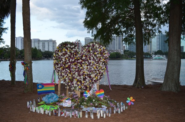 Lake Eola heart