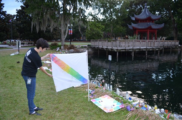 Lake Eola flag