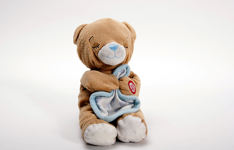 Pulse Memorial Object - Stuffed Teddy Bear Holding Blanket