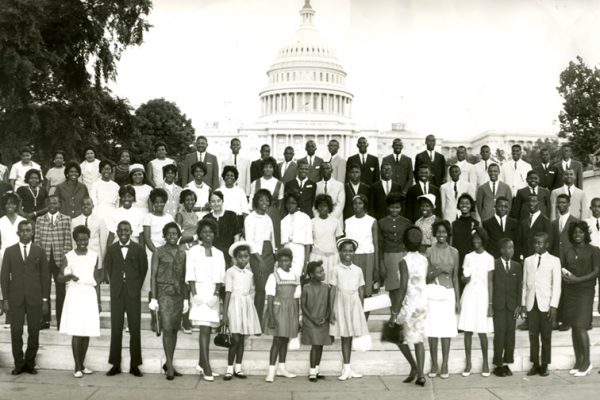 Chief Wilson and the Jones High School Band