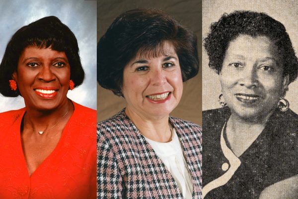 Rubye Sanders, Mary Johnson, Mercedese Clark.